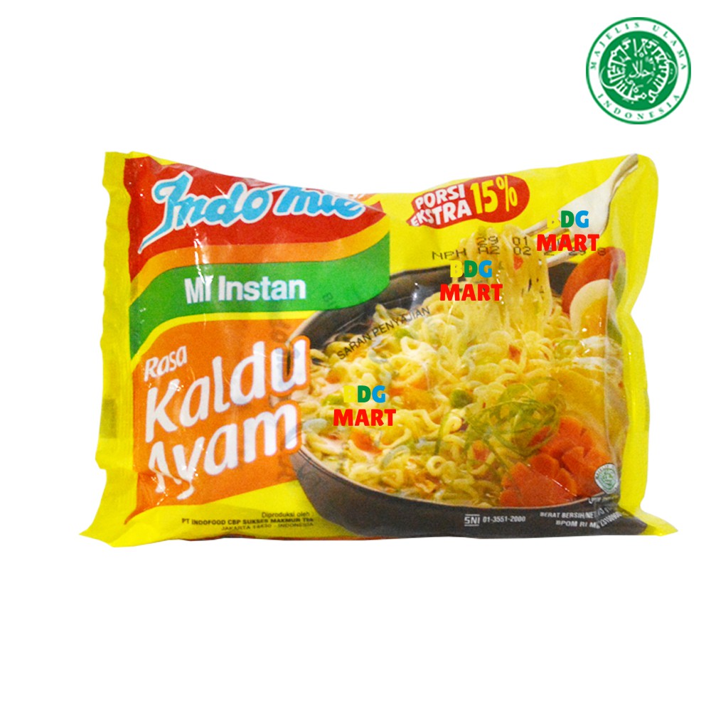 

Indomie Kaldu Ayam Mie Instan Kuah Lengkap Dengan Bumbu Kaldu Halal MUI - 75gr