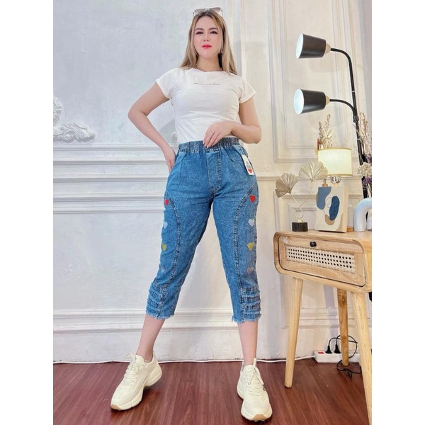 Celana jeans wanita Qiena pants Celana jeans 7/9 MRR FASHION