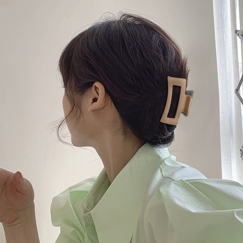 Fancyqube Jepit Rambut Bentuk Hiu Ukuran Besar Model Simpel Untuk Wanita