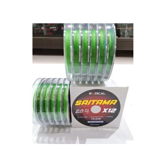 Senar PE X12 Radical Saitama 100 meter connecting