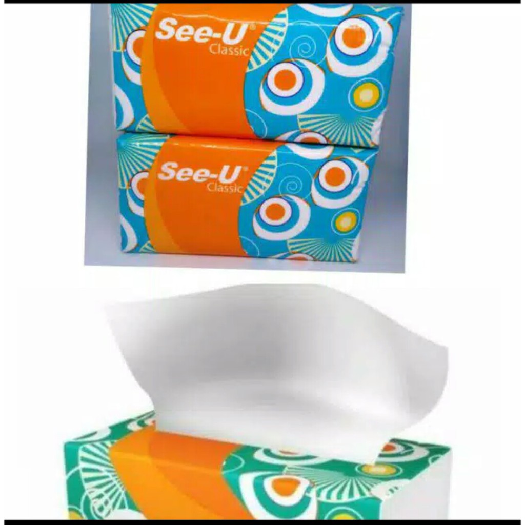 TISU SEE-U 250 SHEET LEMBUT. TERMURAH /HARGA GROSIR (BISA COD)