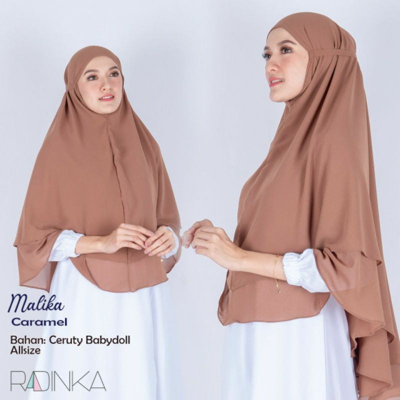 PROMO HABIS KAN STOK DIJUAL MURAH Kerudung Khimar Syari Tali tanpa Pad 2 layer babydoll