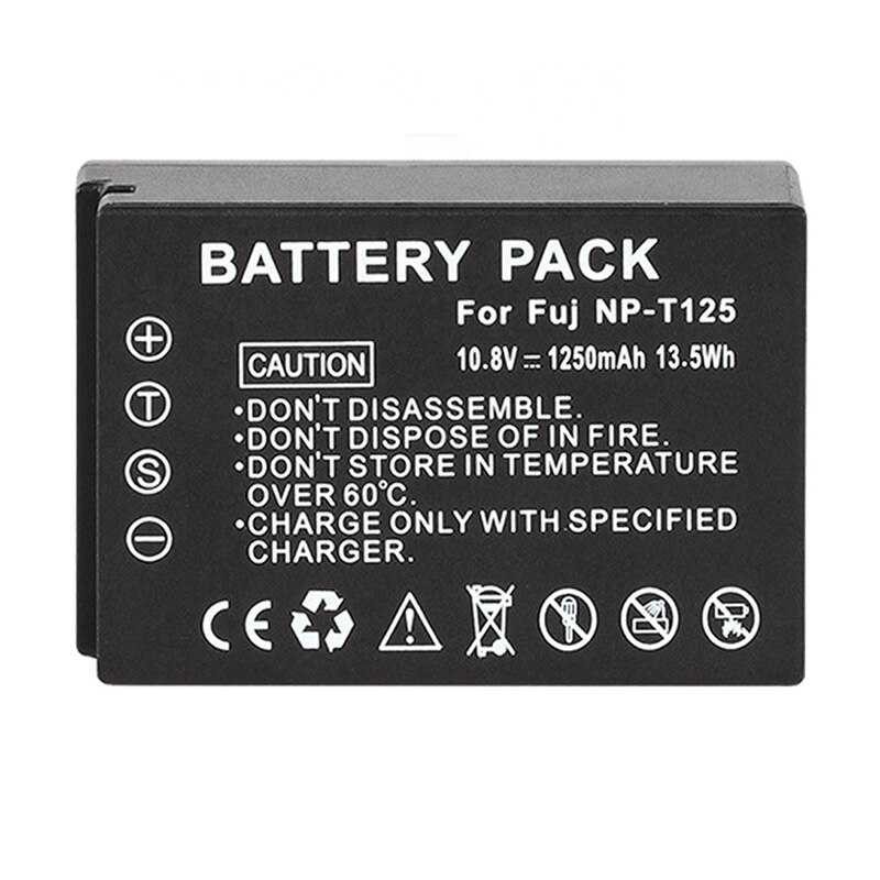 Eeyrnduy Baterai Kamera Fujifilm NP-T125 1250mAh