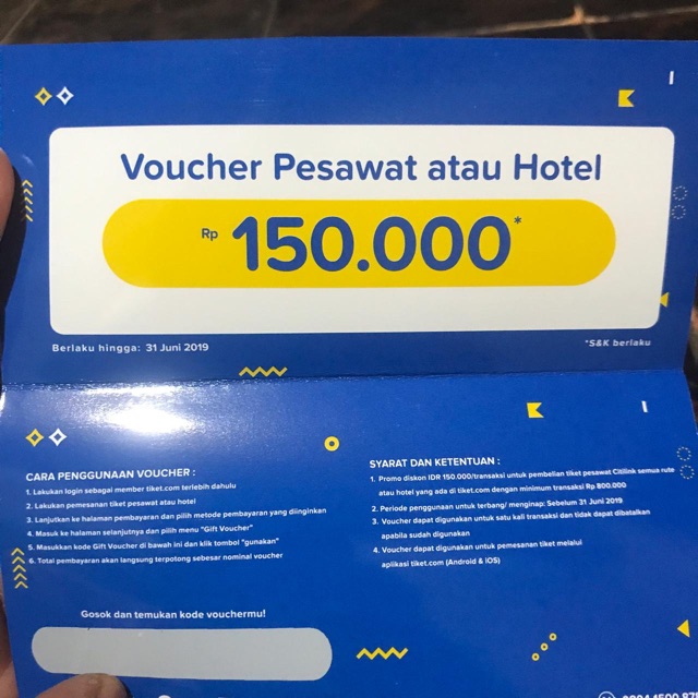 Tiket. com hotel