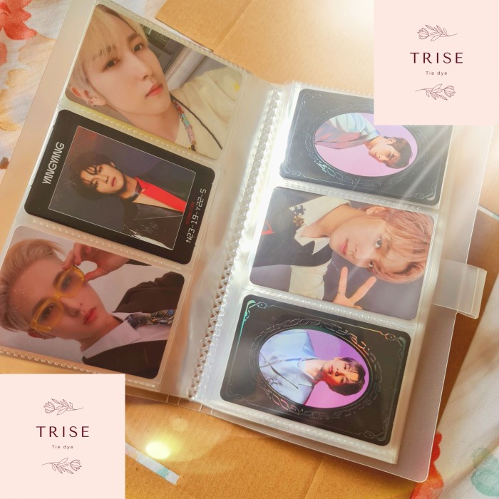 

Diskon Binder Photocard Pc 3P/Photocard Pocket/Tempat Photocard/Transparant Hemat