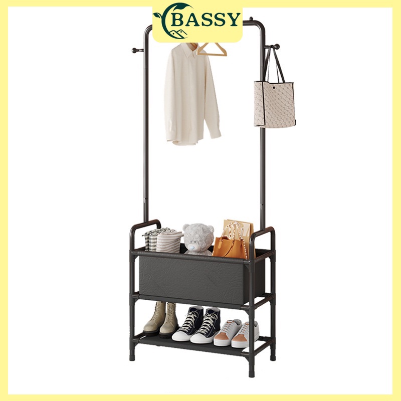 Jual Bassy Rak Gantungan Baju Topi Rak Sepatu Stand Hanger Display