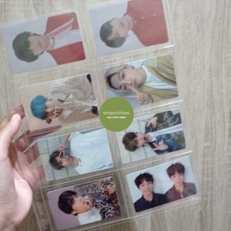 [BACA DESKRIPSI] Sleeve Binder A4 MingT Ultra Pro Sultan 9p 8p 4p 2p 20p Photocard PC K-Pop