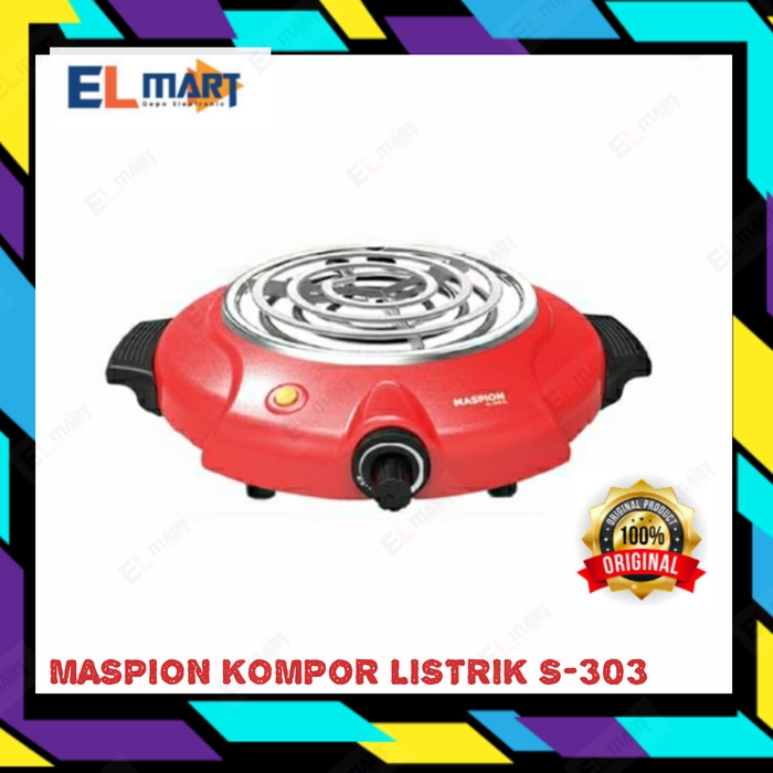 Kompor Listrik MASPION S 303 Portable Spiral Stove S303