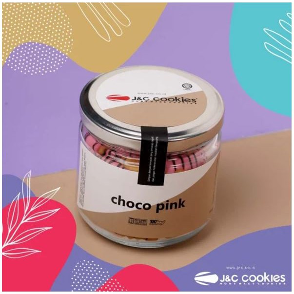 

JnC Choco pink toples kaca by J&C Cookies