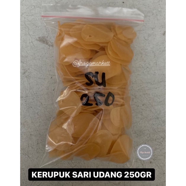 REPACKING !! Kerupuk Sari Udang Orange 250gr