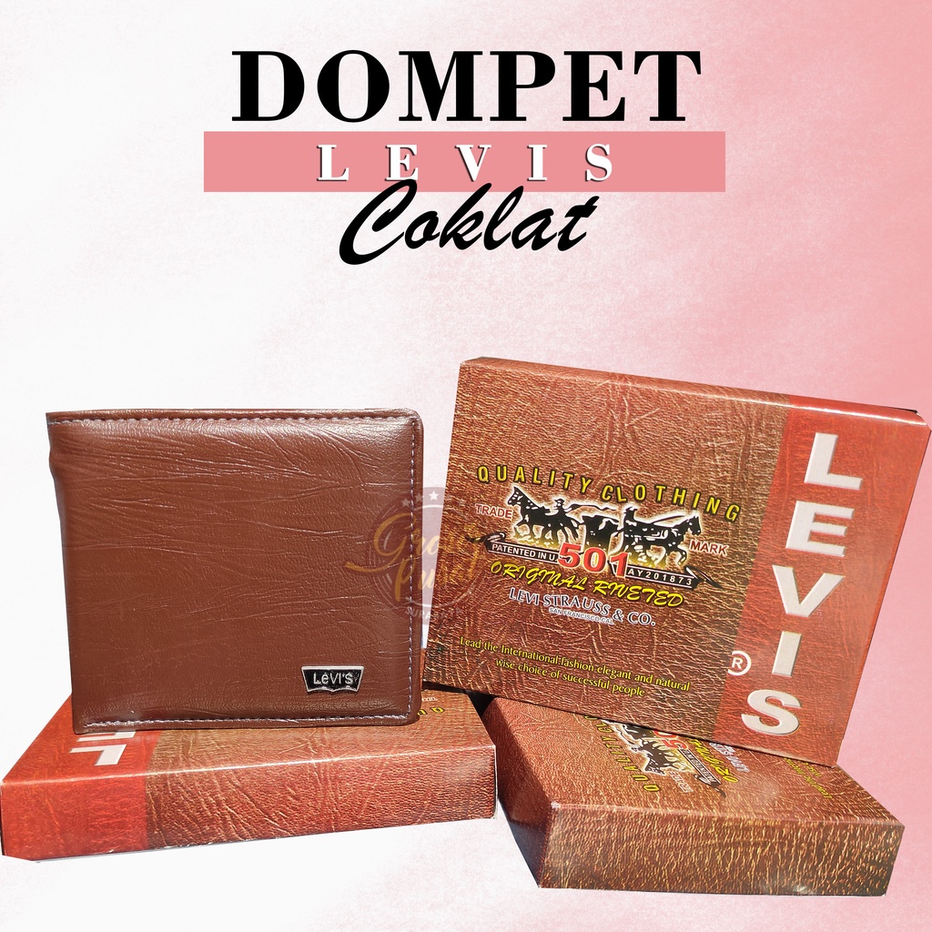 Dompet LIVES Pria Bahan Kulit Sintetis