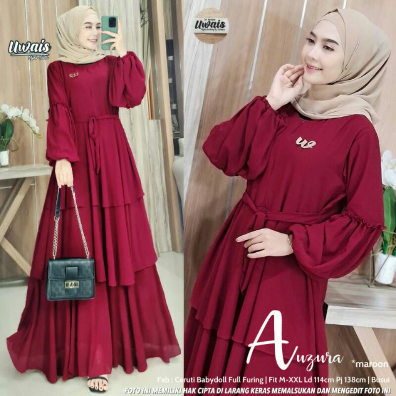 Pitania auzura dress by uwais