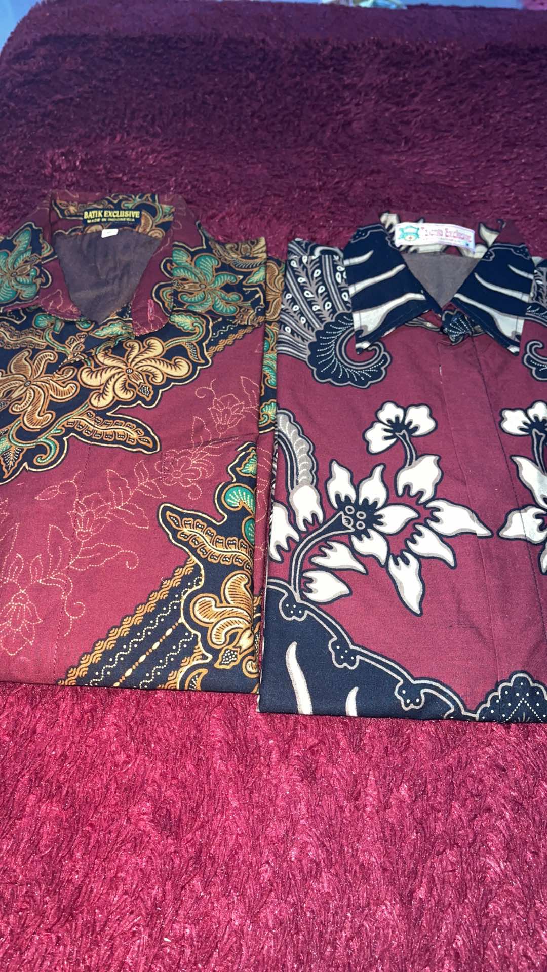 Kemeja Batik Prabu Bahan Katun Baturaden Reguler Fit B375