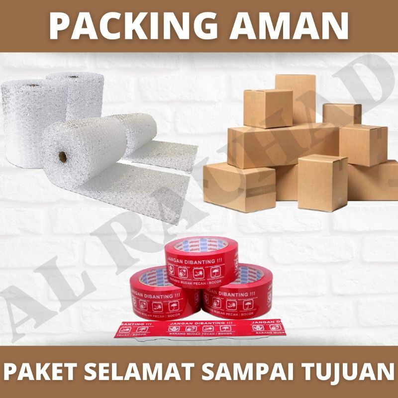 

Extra Packing | Kardus + Bubble Warp