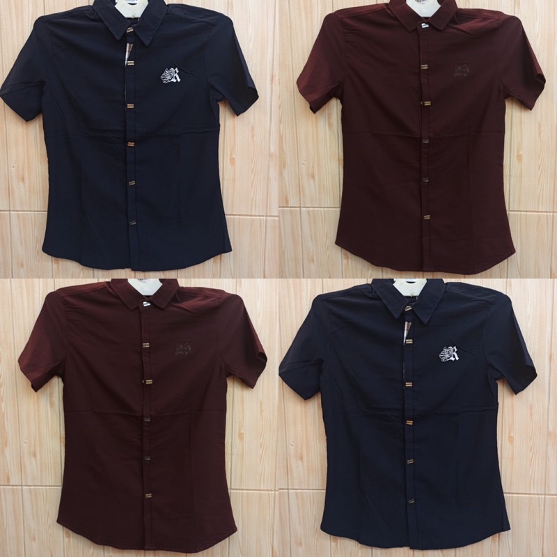 kemeja pendek pria premium high quality distro