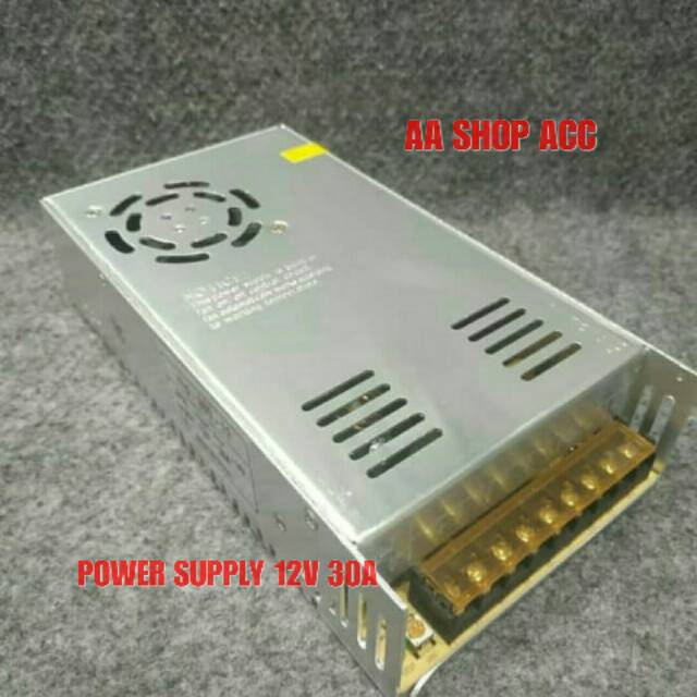 Power Supply Switching CCTV 12V 30A Adaptor Power Supply 30A 12V