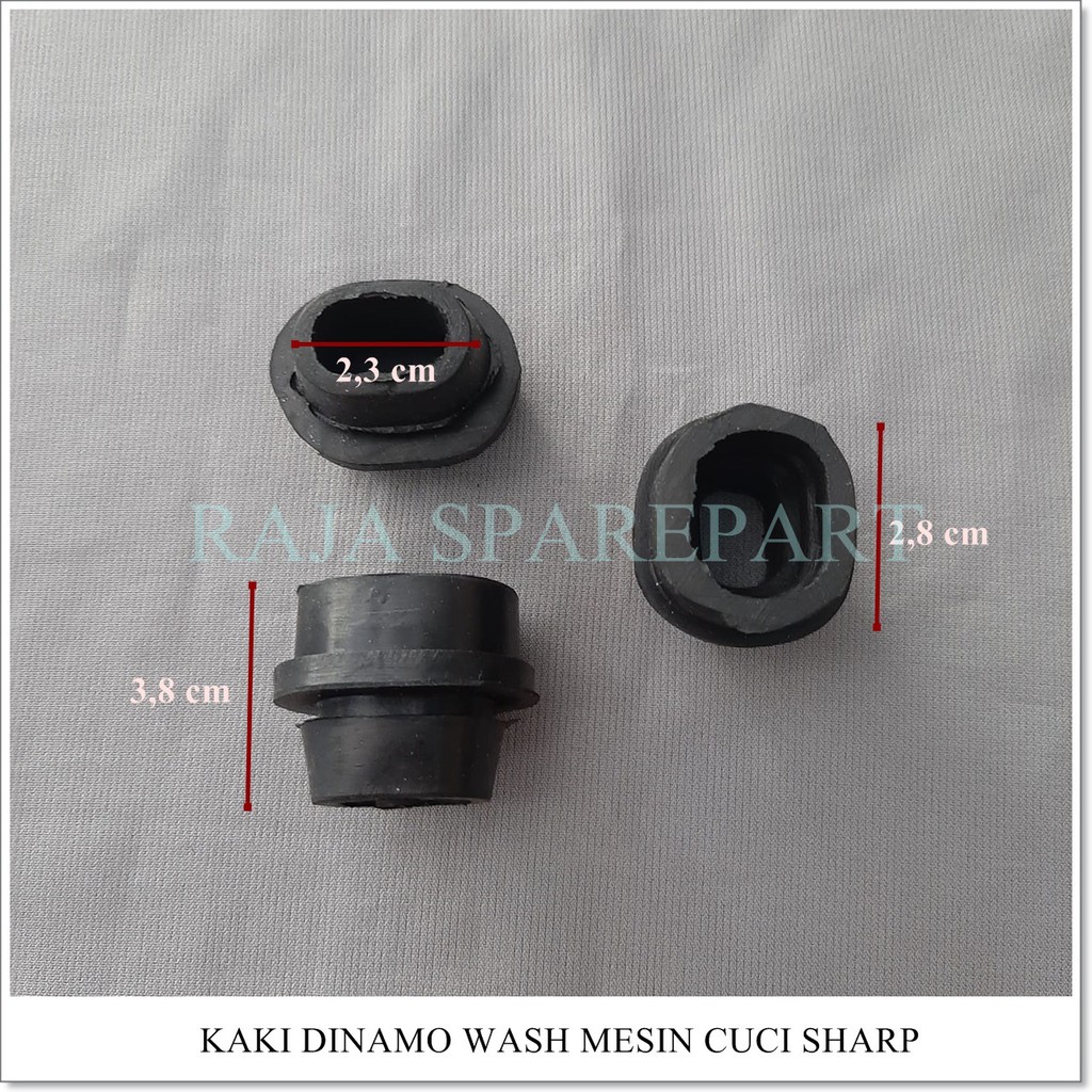 Kaki Karet Dinamo Mesin Cuci WASH / Dudukan Motor Mesin Cuci PENCUCI (Sharp) KDWS