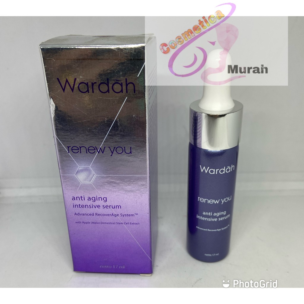 kemasan baru [ intenssive serum ] renew you anti aging serum wardah