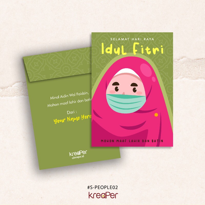 

AMPLOP LEBARAN IDUL FITRI 2021 SMALL (Kode: S-PEOPLE02)