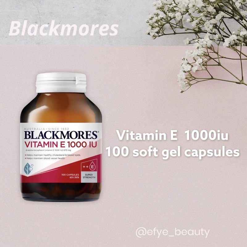 blackmores vitamin E 1000iu australia
