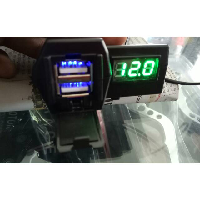 Two in One!!! Charger HP + Volt Meter Promo!!!  High Quality!!!