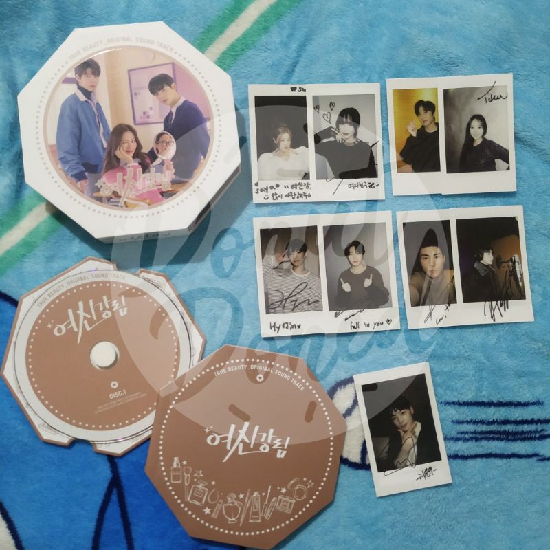[ OFFICIAL ] TRUE BEAUTY OST SHARING GOODS POLAROID ALBUM POSTER