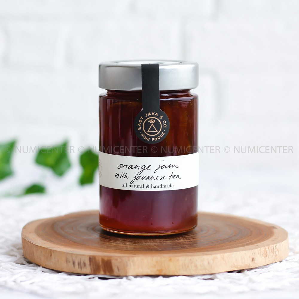 

Orange Jam with Javanese Tea Selai Jeruk 250g East Java & Co
