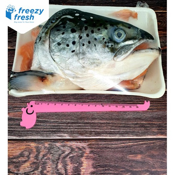 

Freezy Fresh Kepala Ikan Salmon Fish Head Premium300Gram