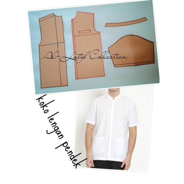 Pola instan koko lengan pendek