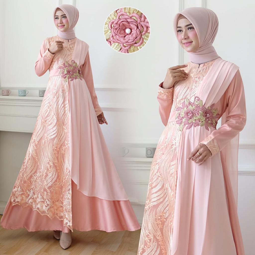 GAMIS PESTA MEWAH SHERMINA / KEBAYA WISUDA