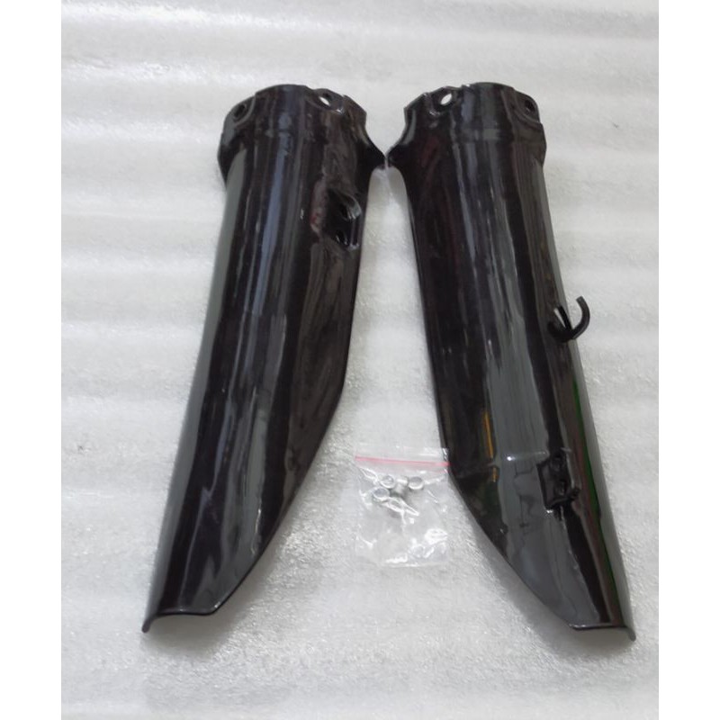 COVER SHOCK DEPAN SOK DEPAN KLX 150 DT D TRACKER TREKER VARIASI MURAH HIJAU MERAH BIRU OREN HITAM