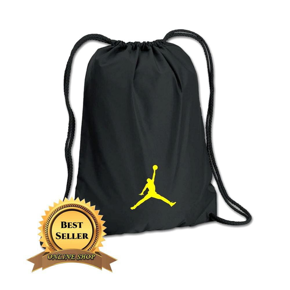 TAS SERUT DRAWSTRING BAG BASKET NBA BASKETBALL JORDAN DURANT KOBE SC