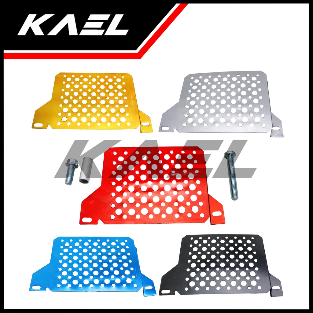 Cover Radiator CNC Yamaha NMAX Old-New/Aerox 155 Lama/Lexi Tutup N MAX Free Baut-Boshing Merah-Silver-Biru-Hitam-Emas-Gold