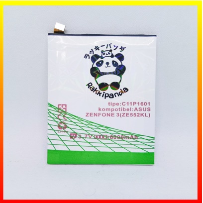 Batre Asus Zenfone 3 Batu HP Asus ZE520KL Baterai Z017D Z017DA Z017DB C11P1601 Dobel IC Protection