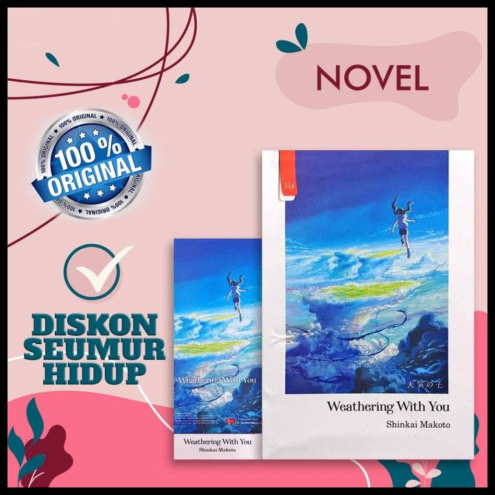 

TERBARUU!! READY NOVEL WEATHERING WITH YOU + POSTCARD by SHINKAI MAKOTO TERLARIS