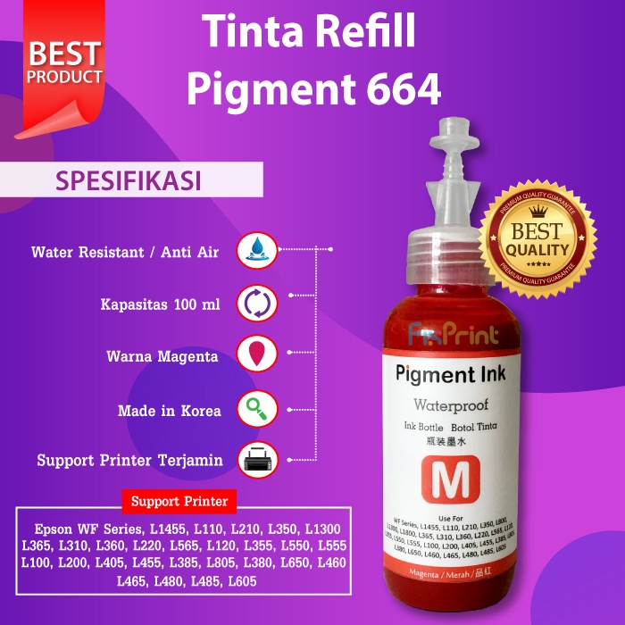 Tinta Pigment Epson Diamond Ink Photo Quality