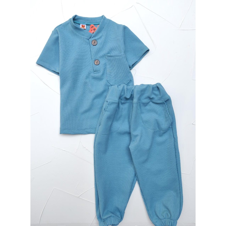SET KIANO PANJANG SETELAN UNISEX 1-5 Th Setelan Anak Lakilaki Setelan Anak Perempuan