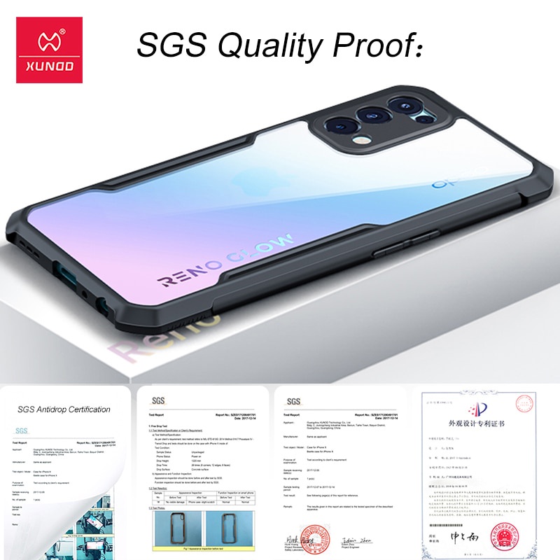 PAKET 2 IN 1 Case Oppo Reno 7 SE Armor Fusion Transparent Prmium Casing Free Tempered Glass