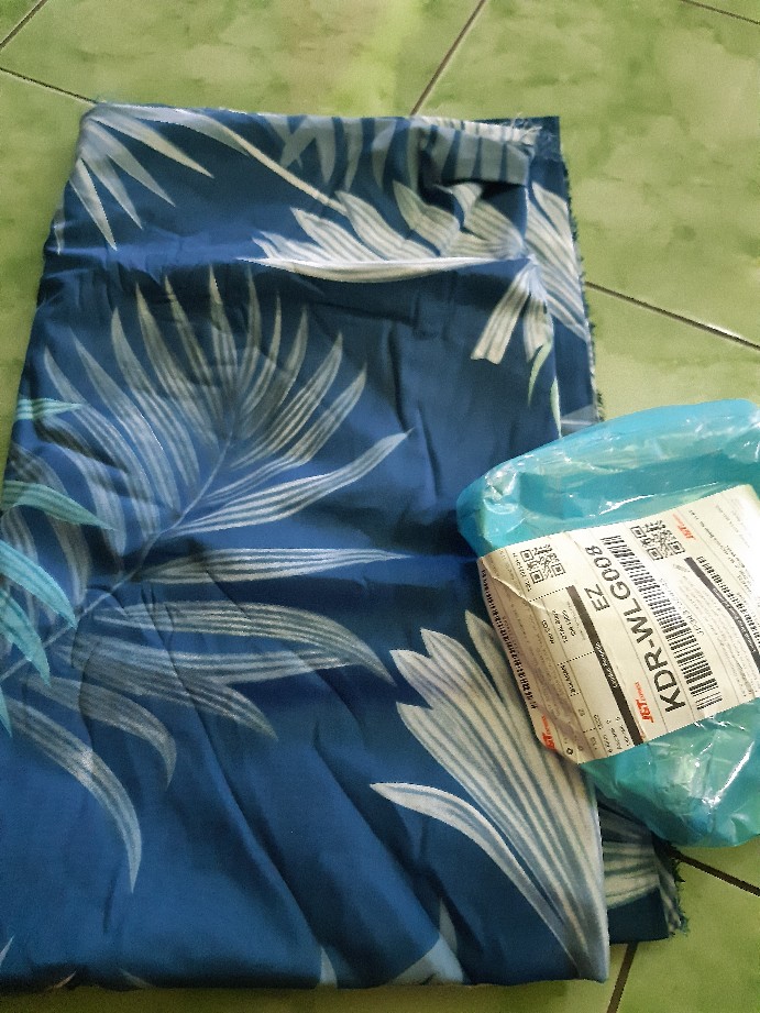 Napa Valley / Kain Meteran Bahan Katun Lokal Motif Beverly Deluxe