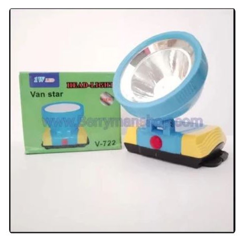 Senter Kepala 1W LED / Headlamp Senter V-722