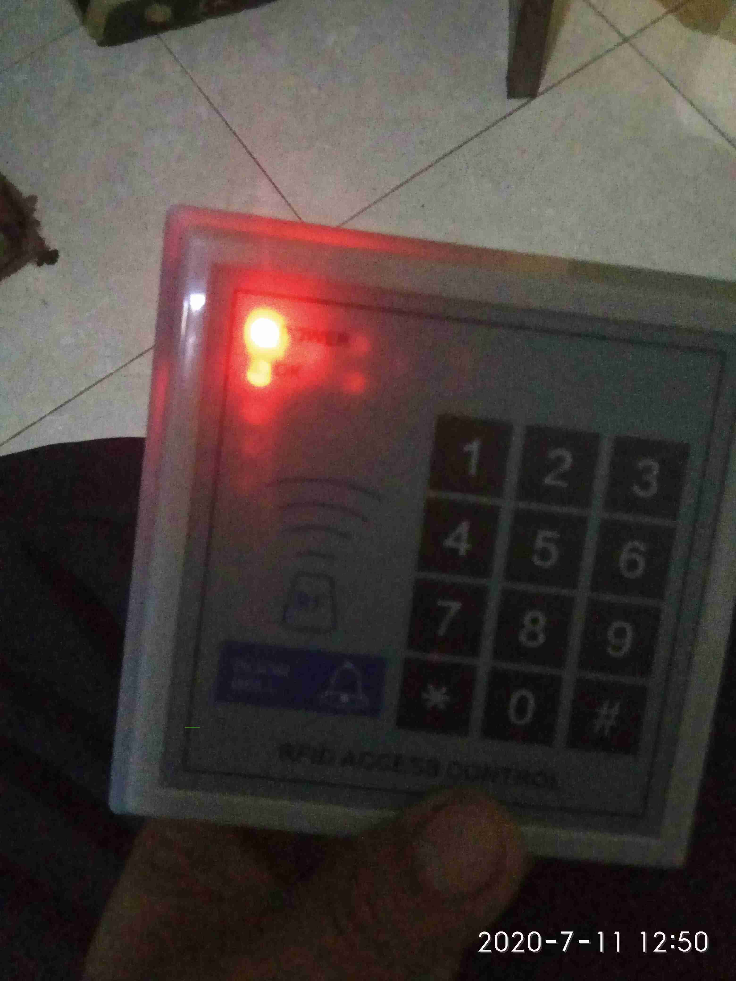 Rfid Proximity Entry Door Lock Access Control System/kunci Pintu Rfid