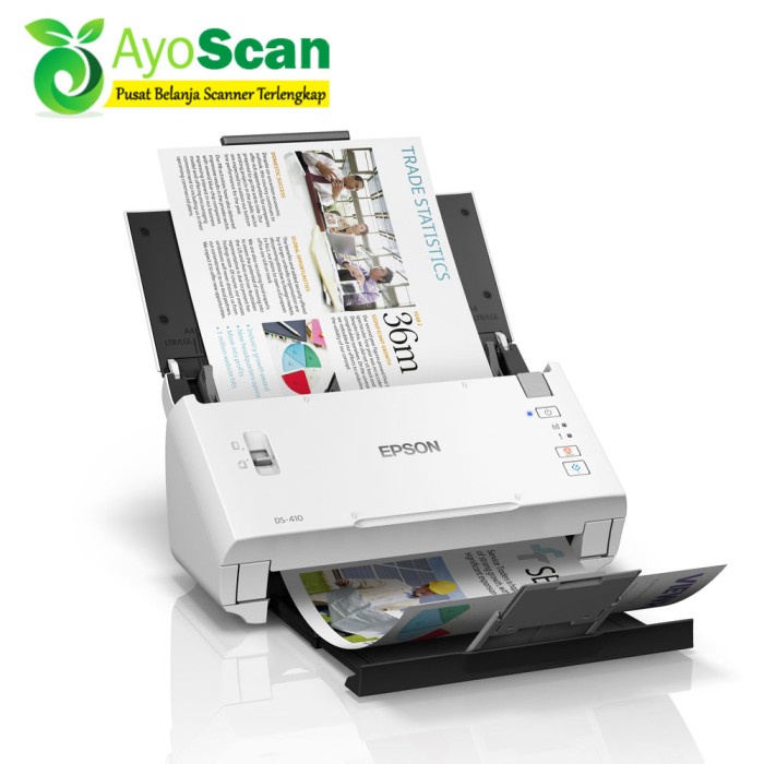 Scanner Epson DS-410 - Folio/F4 - 26 lbr/menit