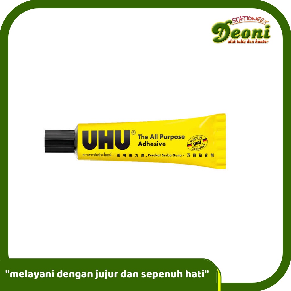 

Lem UHU The All Purpose Adhesive (Perekat Serba Guna) Kecil 7ml