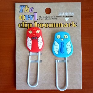 

Pembatas Buku / Bookmark Clip Unik & Keren! - OWL