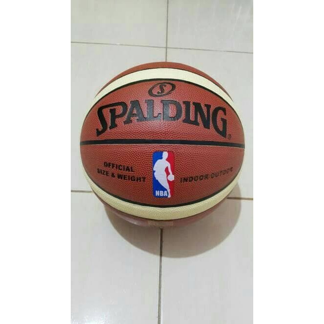 SUPER PROMO BOLA BASKET SPALDING KULIT ORIGINAL