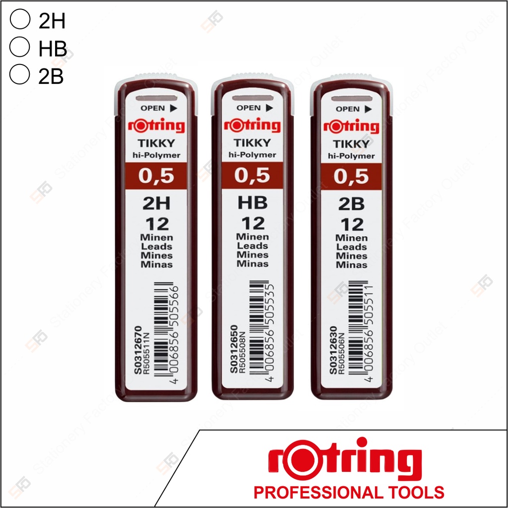 

Isi Pensil Mekanik Rotring 0.5 mm