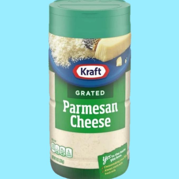 

Kraft grated parmesan cheese