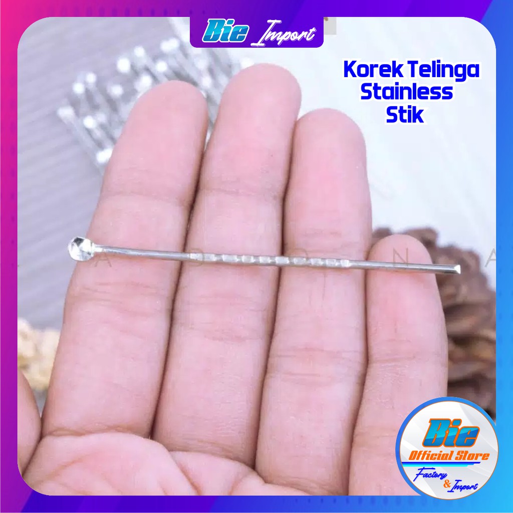 Korek Kuping Stainless Impor Best Seller