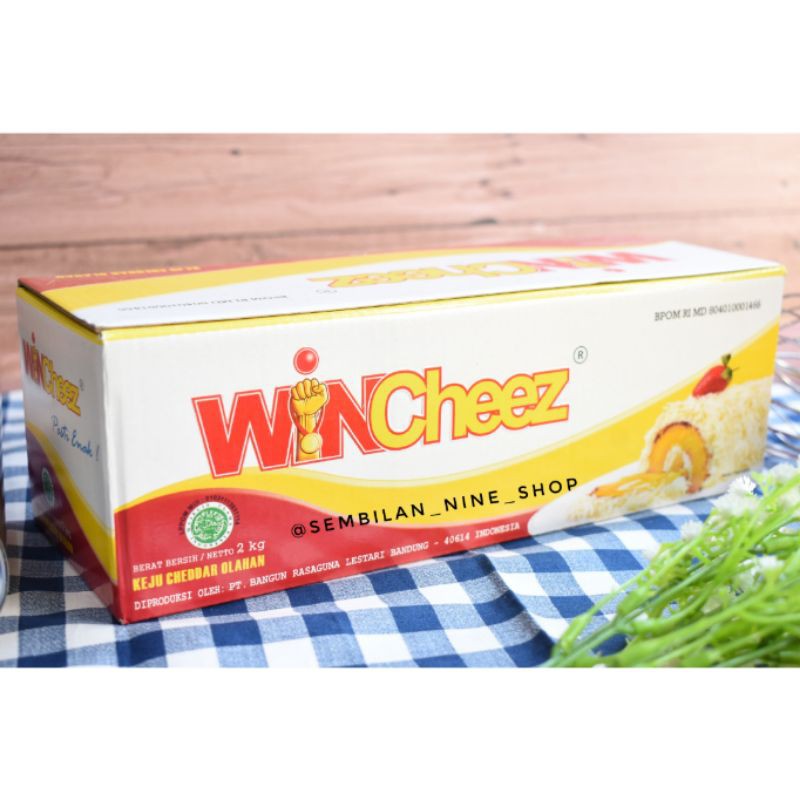 

Keju WINCHEEZ Cheddar Cheese 2 Kg Winchiz