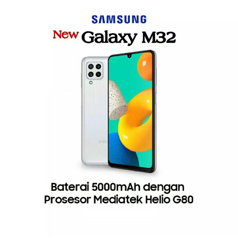 Samsung Galaxy M32 Ram 8/128Gb Garansi Resmi Sein 1 Tahun